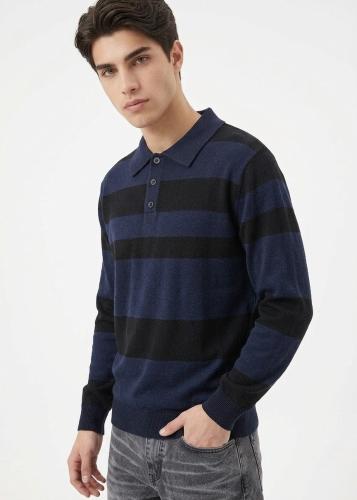 Suéter con Cuello Camisa - Miniatura 4