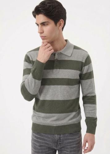 Suéter con Cuello Camisa - Miniatura 5