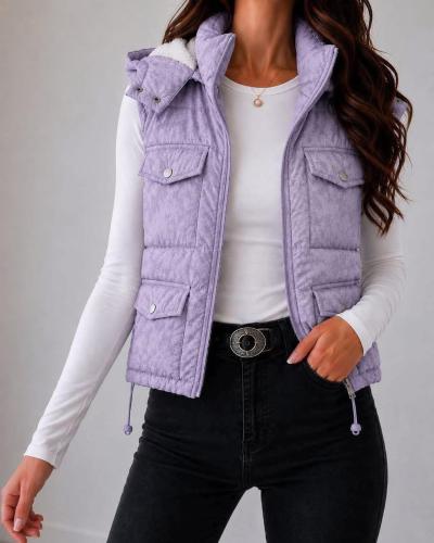 Chaleco Puff Hhp con Piel - Miniatura 2