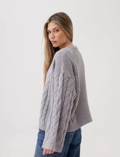 Sweters  Manga Oxford  Frizado - Miniatura 2
