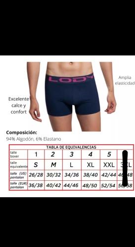 Boxer Lody Original  Lisos - Miniatura 3