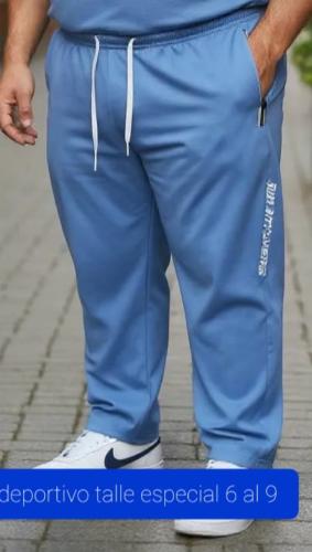 Pantalón Deportivo en Soft con Frisa Talles Especiales para Hombre - Miniatura 2