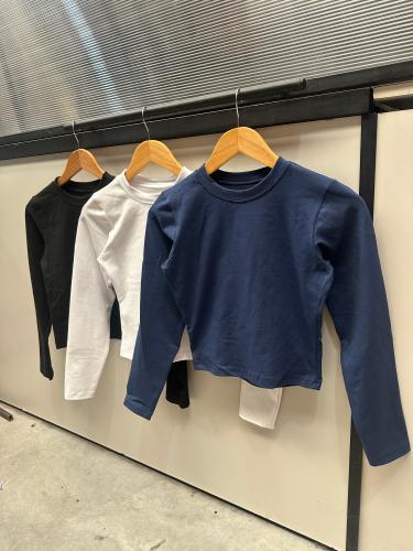 Camiseta Básica Algodón con Lycra Peinado - Miniatura 2