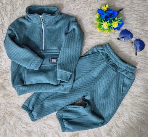 Conjunto Mateo Oversize Wafle Plush con Micropolar - Miniatura 5