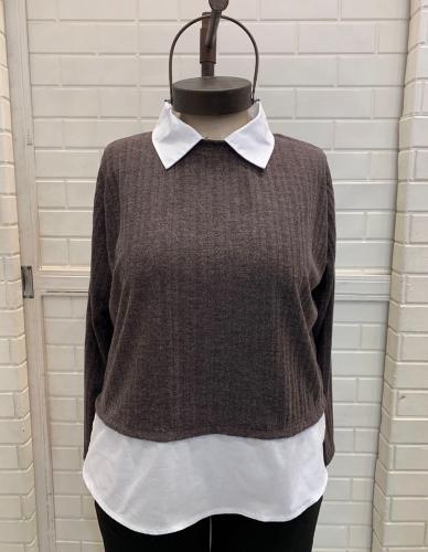 Camisa Superpuesta de Lanilla
