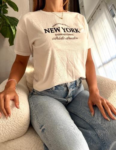 Remera Bordado New York - Miniatura 3