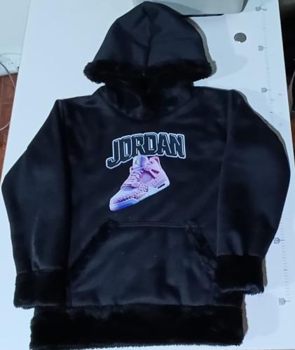 Buzos con Piel por Dentro  Modelos Nike y Jordan para Nena.   Súper Abrigados - Miniatura 2