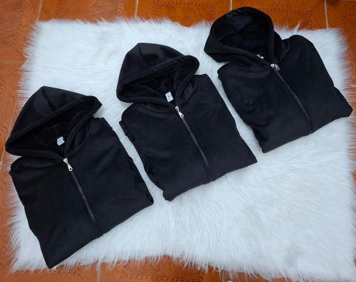 Campera Corderoy con Piel - Miniatura 1