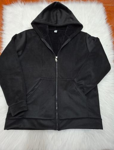 Campera Corderoy con Piel - Miniatura 2