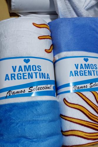 Manta Polar Soft Argentina Mundial - Miniatura 2