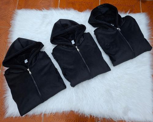 Campera Corderoy con Piel - Miniatura 3