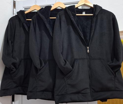 Campera Corderoy con Piel - Miniatura 4