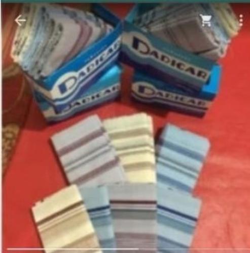 Caja X6 Pañuelos Hombre Dadicar Algodon