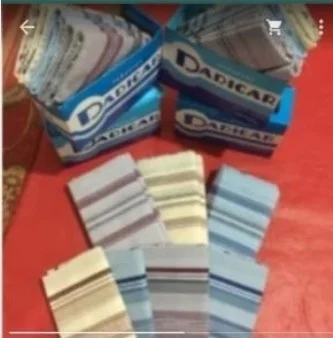 Caja X6 Pañuelos Hombre Dadicar Algodon