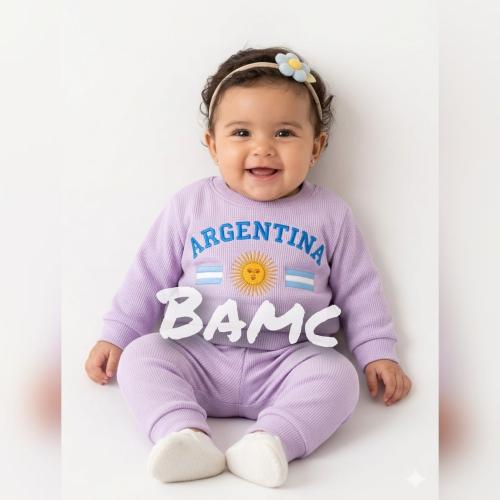 Conjunto de Bebe Argentina - Miniatura 2