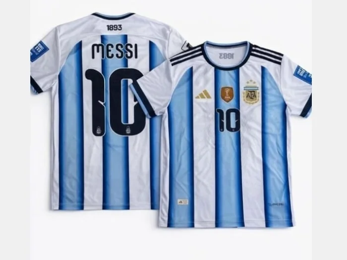 Camiseta Nene Bordado Afa Argentina