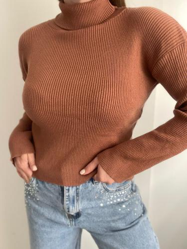 Polera Bremer Cuello Alto