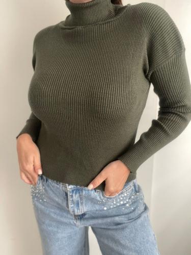 Polera Bremer Cuello Alto