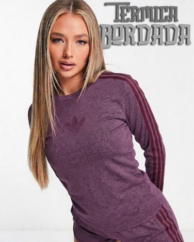 Remera Adidas Lycra Termica Bordada - Miniatura 3