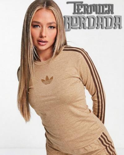 Remera Adidas Lycra Termica Bordada - Miniatura 4