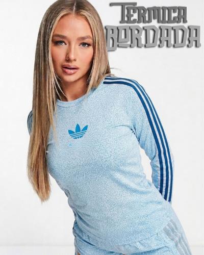Remera Adidas Lycra Termica Bordada - Miniatura 5