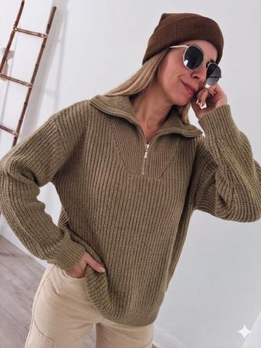Sweater Polera con Cierre