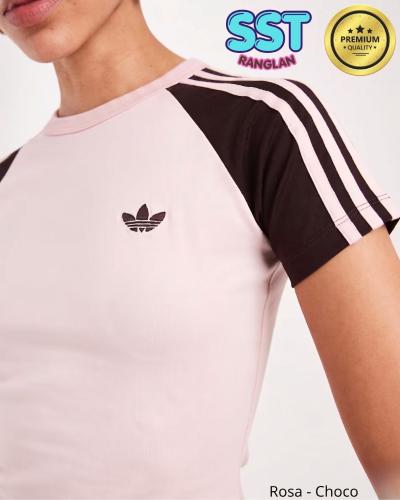 Remera Adidas Sst Ranglan Bordado Premium - Miniatura 3