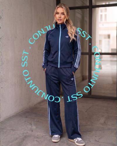 Conjunto Adidas Lycra Frisa Sst - Miniatura 2