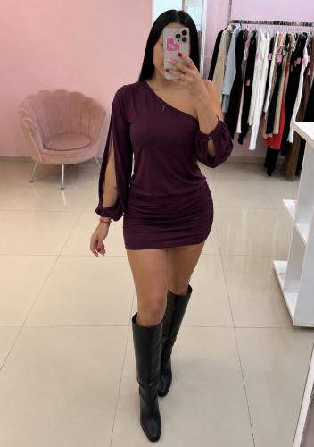 Vestido Hombro Descubierto - Miniatura 2