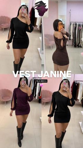 Vestido Hombro Descubierto - Miniatura 5