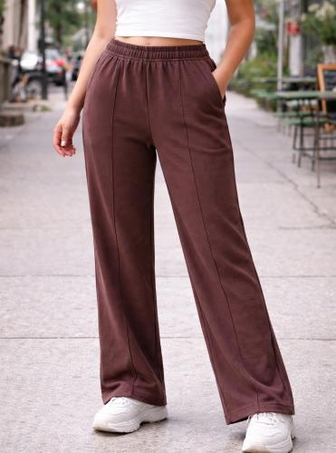 Pantalon Rustico Peinado con Bolsillo y Pespunte - Miniatura 3