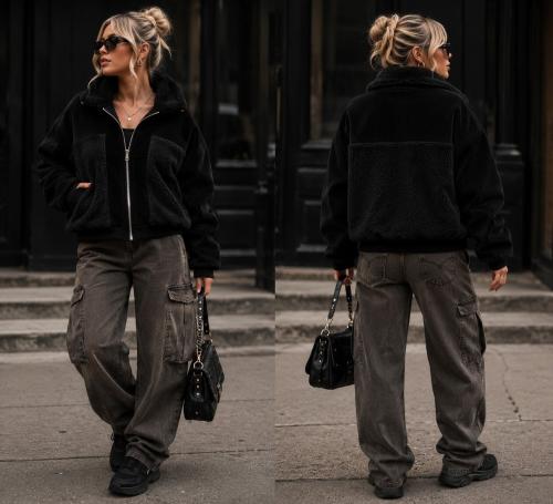 Campera de Corderoy con Corderito Oversize - Miniatura 3