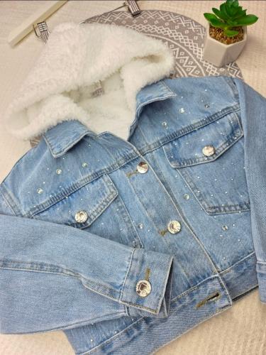 Campera Jean's con Piel - Miniatura 1