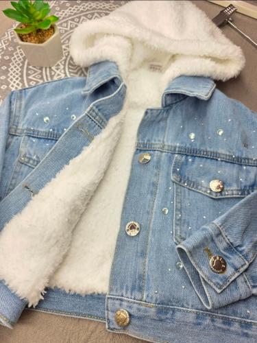 Campera Jean's con Piel - Miniatura 2