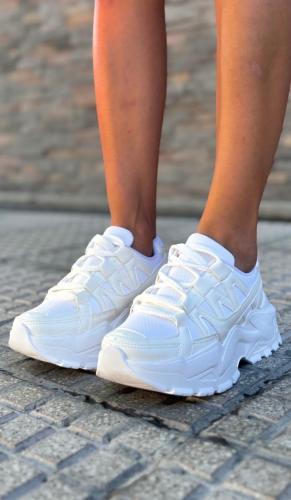 Zapatillas Clásicas Blancas - Miniatura 3