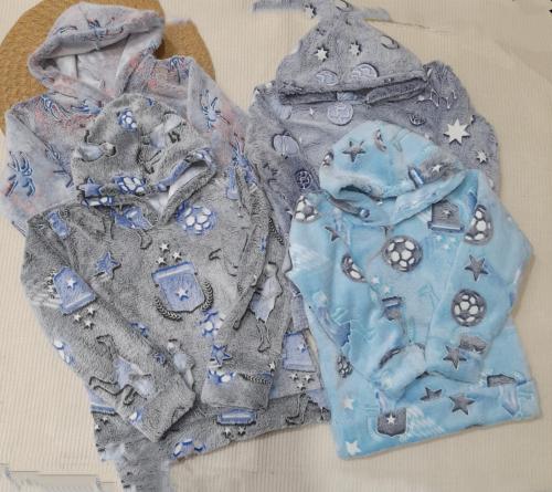 Conjunto Pijama 4a16 Nene Polar Soft Luminosos - Miniatura 4