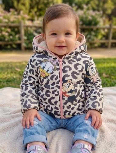 Campera Minnie Print Negro 3 al 6 - Miniatura 1