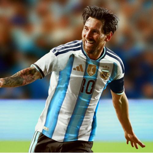 Camiseta de Argentina con Logo Bordados - Miniatura 1