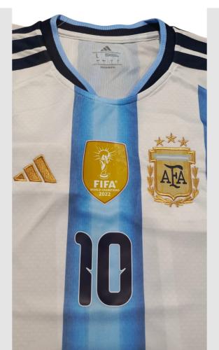 Camiseta de Argentina con Logo Bordados - Miniatura 3