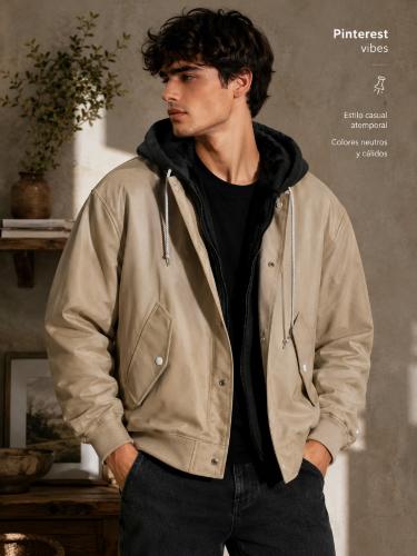Campera Cuero de Varon - Miniatura 2