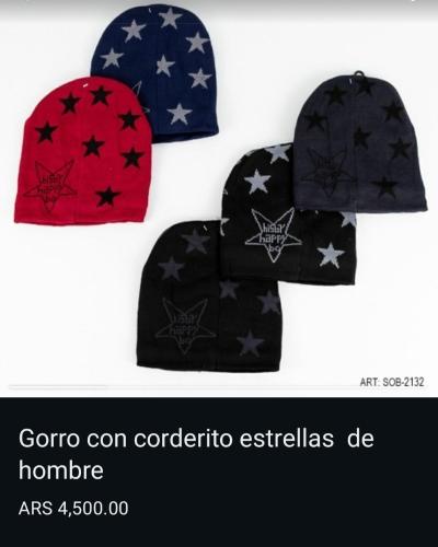 Gorro de Hombre con Corderito