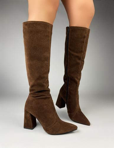 Art 1800 Botas Caña Alta Chocolate - Miniatura 2