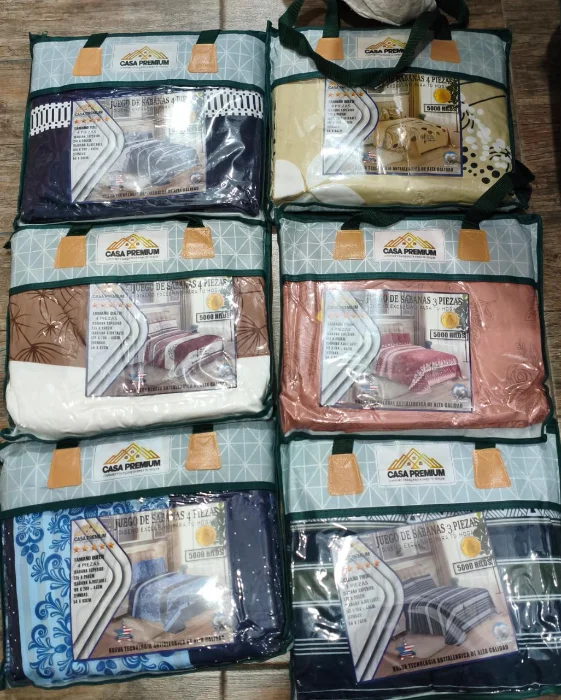 Sábanas Casa Premium 
estampada 
5000 Hilos