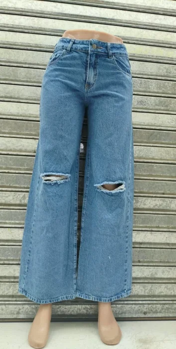 Wide Leg Tiro Medio