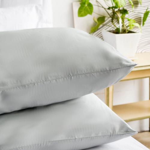 Set X2 Fundas de Almohada Cacharel 100% Algodón Percal 150 Hilos 50x75 Cm + 10 Solapa - Miniatura 3