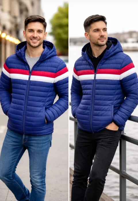 Camperas Combinadas de Hombres