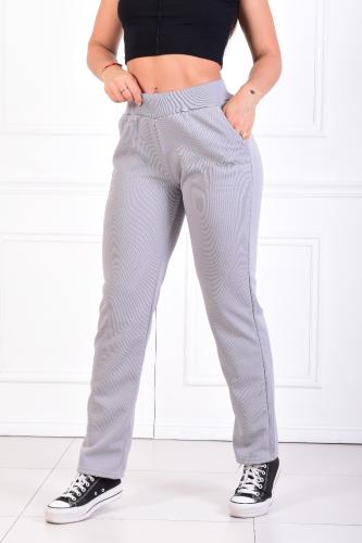 Pantalon Recto Micropanal Frizado - Miniatura 2