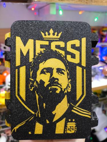Caja Porta Figuritas Panini Boca, River, Messi, Argentina, Lamin Yamal, Cr7 - Miniatura 2