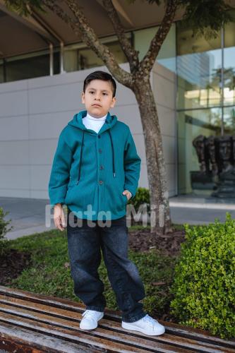 Camisaco de Niño Waffle con Plush - Miniatura 2