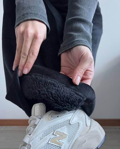 Pantalon Palazo Corderito con Piel - Miniatura 2